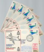 RAF Medmenham 25th Anniversary of The Inspectorate of Radio Services 30th Nov 1946 - 1971 pack of 12