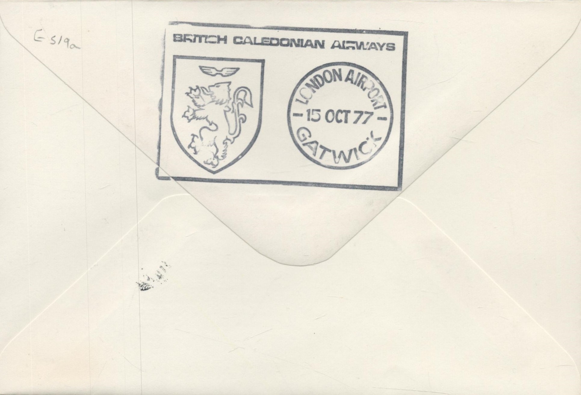 RAFES SC19a Escape from Tunisia Flown FDC (Royal Air Forces Escaping Society) with 25c Tunisienne - Image 3 of 4