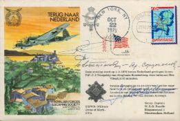 RAFES SC25dK Special Signed Cover Escape in a Heinkel III Flown FDC (Royal Air Forces Escaping