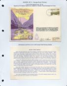 RAFES SC11b Escape from Norway Flown FDC (Royal Air Forces Escaping Society) with 100 Norwegian