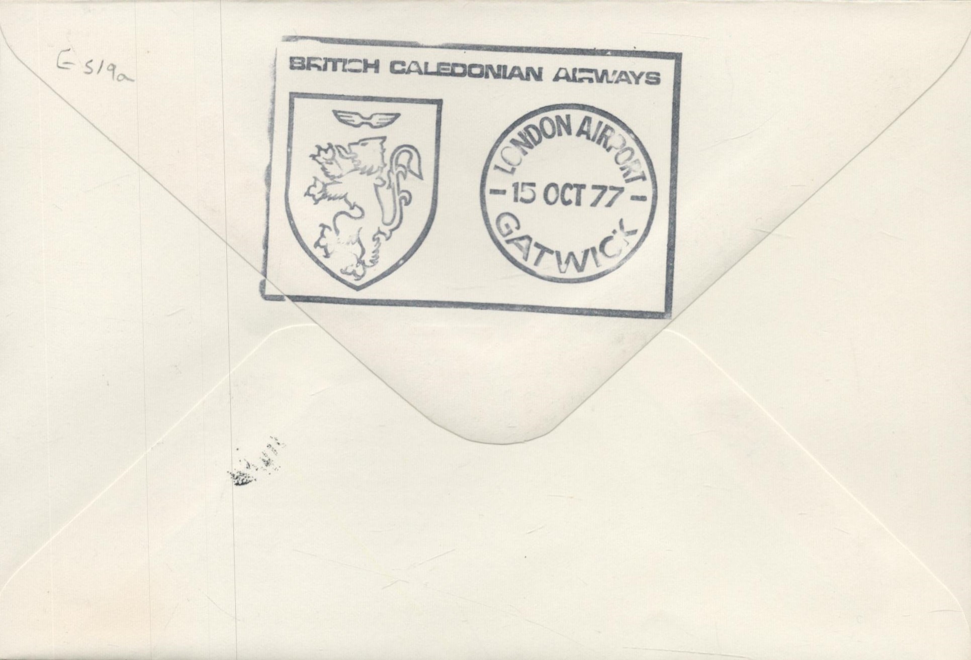 RAFES SC19a Escape from Tunisia Flown FDC (Royal Air Forces Escaping Society) with 25c Tunisienne - Image 4 of 4