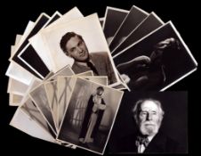 Vintage black and white photo collection of 20 images. Good condition. All autographs come with a