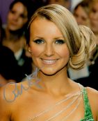 Carley Stenson signed 10x8inch colour photo. Good condition. All autographs come with a