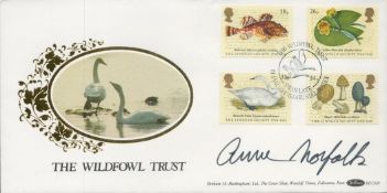 Anne Norfolk signed Wildfowl Trust FDC. 19/1/88 Arundel postmark. Good condition. All autographs