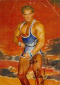 James Crossley 'aka Hunter from Gladiators' Approx. 6x4 Inch. Good condition. All autographs come