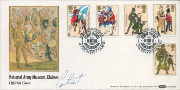 Earl Cathcart signed National Army Museum FDC. 6/7/83 London SW3 postmark. Good condition. All