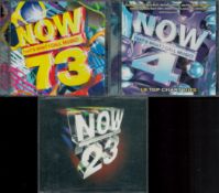 Now That's What I Call Music Collection of CDs Includes Now 4, Now 23 (Double CD), Now 73 (Double