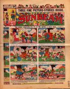 The Sunbeam 2 Three Fine picture-stories inside comic newspaper. No 305 New series, 5th Dec 1931.