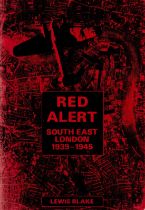 Red Alert Southeast London 1939 - 1945 Softback Book by Lewis Blake 1986 Fourth Printing published