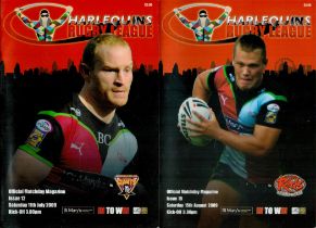 Rugby League Official Programme Collection Includes Harlequins v Catalans Dragons 2008, Harlequins v