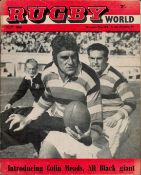 Rugby World July 1961 unsigned programme. Good condition. All autographs come with a Certificate