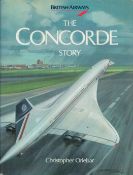 The Concorde Story - Ten Years in Service Hardback Book by Christopher Orlebar 1986 First Edition