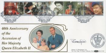 Beresford signed FDC. 6/2/92 Windsor postmark. Good condition. All autographs come with a