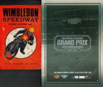 Speedway Official Programme Collection Includes FIM British Speedway Grand Prix 10th Anniversary (