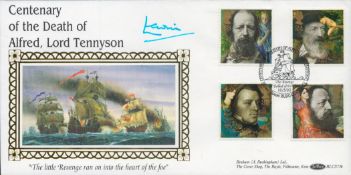 Lewin signed Tennyson FDC. 10/3/92 Cornwall postmark. Good condition. All autographs come with a