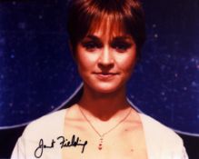Janet Fielding signed 10x8 Doctor Who colour photo. Good condition. All autographs come with a