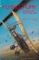 Flying Fury - Fifty Years in the Royal Flying Corps Hardback Book by James T B McCudden 1975