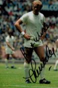 Francis Lee signed Colour Photo. 6x4 Inch. Good condition. All autographs come with a Certificate of
