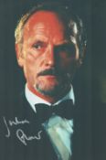 Actor, Julian Glover signed 12x8 colour photograph. Glover CBE (born 27 March 1935) is an English