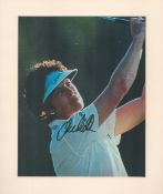 Juli Inkster signed 12x10 overall mounted colour photo. Juli Inkster (born Juli Simpson; June 24,