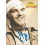 Singer, DJ Ötzi signed 6x4 sepia promo photograph. DJ Ötzi was Successful mainly in German-