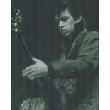 Chris Spedding signed 10x8 black and white photo. Spedding is an English musician, singer,