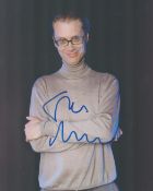 Comedian and Actor, Stephen Merchant signed 10x8 colour photograph. Alongside Ricky Gervais,