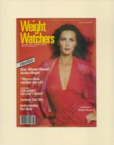 Lynda Carter signed 14x11 inch overall mounted Weight Watchers magazine cover page dated March 1979.