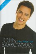 John Barrowman signed I am what I am hardback book. Signed on inside page. Good condition. All