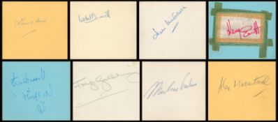 Autograph Book With 7 Signatures. Includes Kenny Everett, Scruffy, Isobel Barnett, Lenard Henry,