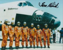 NASA signed Bruce Melnick Endeavour astronaut teams Colour Photo 10x8 Inch. Is a retired American
