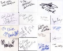 Star Wars collection 17, signed white cards includes some great names such as Kenneth Colley,