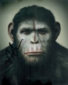 Andy Serkis signed Planet of the Apes 10x8 inch colour photo. Good condition. All autographs come