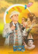 Sylvester McCoy signed Dr Who 12x8 inch colour photo. Good condition. All autographs come with a