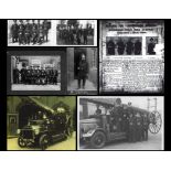 Collection of 6 various Vintage Fireman Photos. Good condition. All autographs come with a