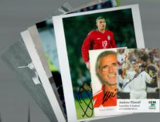 Sport Collection 7 assorted signed photos includes some great names such as Andrew Flintoff, Gerd
