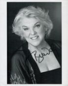 Tyne Daly signed 10x8 inch black and white photo. Good condition. All autographs come with a