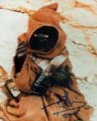 Rusty Goffe signed 10x8 inch Star Wars Photo. Good condition. All autographs come with a Certificate
