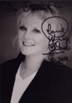 Petula Clark signed 7x5 inch black and white photo dedicated. Good condition. All autographs come