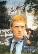 Mark Strickson signed Dr Who 12x8 inch colour photo. Good condition. All autographs come with a