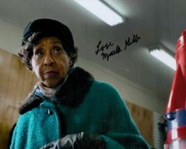 Marla Gibbs signed 10x8inch colour photo. Good condition. All autographs come with a Certificate