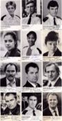 The Bill TV collection 11, signed 6x4 black and white promo photos from cast members includes Trudie