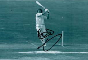 Ian Botham signed 12x8 inch black and white photo. Good condition. All autographs come with a