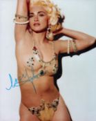 Madonna signed 10x8 inch colour photo. Good condition. All autographs come with a Certificate of