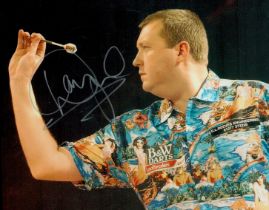 Darts. Wayne Mardle signed 10x8inch colour photo. Good condition. All autographs come with a