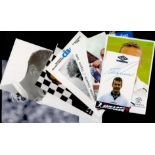 Sport Legends collection 8, signed assorted promo photos includes some great names such as Jonny