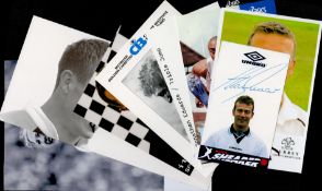 Sport Legends collection 8, signed assorted promo photos includes some great names such as Jonny