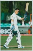 Marcus North signed 12x8 inch colour photo pictured while playing test match cricket for