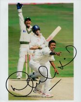 Cricket Danish Kaneria signed Pakistan 10x8inch colour photo. Good condition. All autographs come