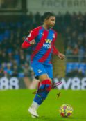 Michael Olise signed 12x8 inch colour photo pictured while playing for Crystal Palace. Good